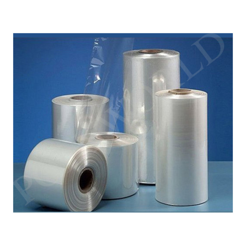 Polyolefin shrink film roll