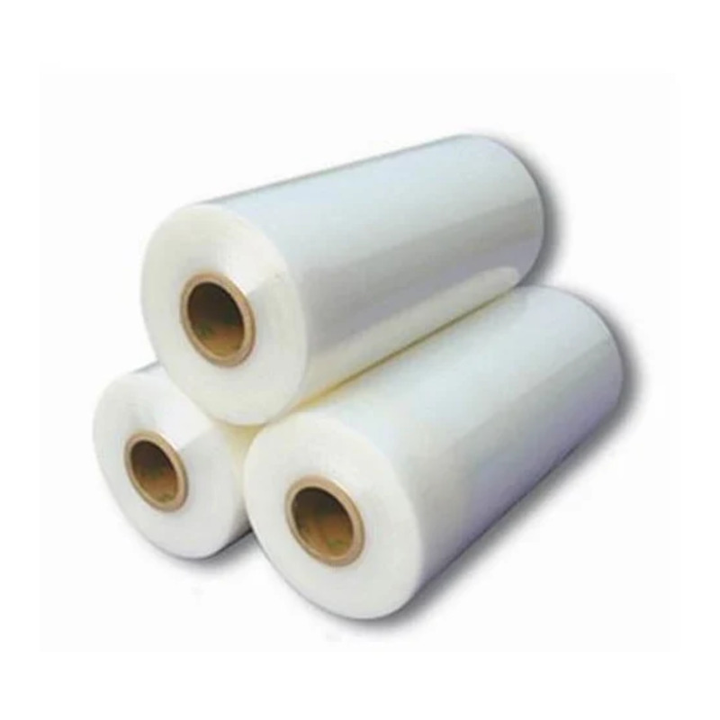 Polyethylene stretch film rolls