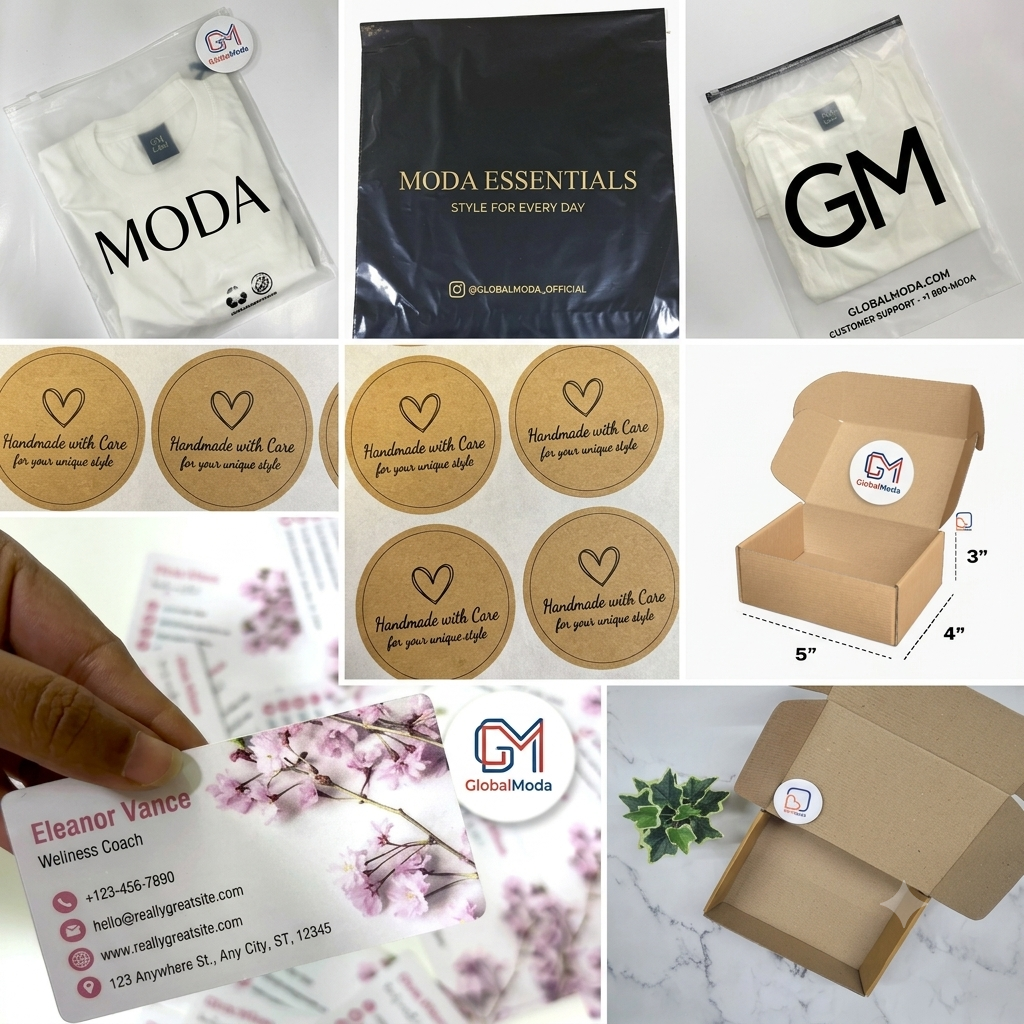 Small branded shipping boxes